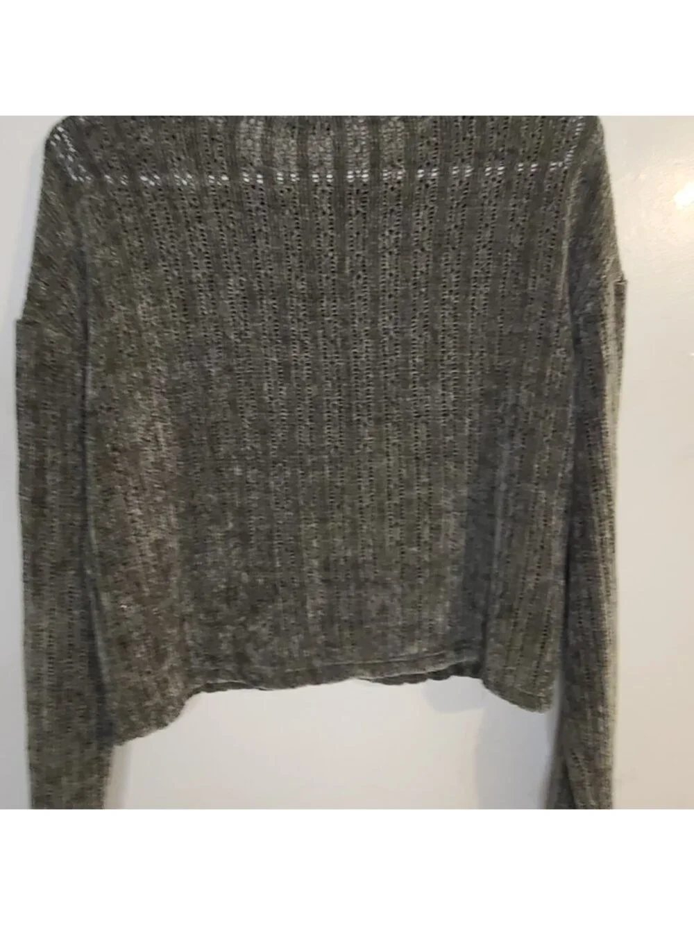 Gray Knit Top Size XS - Picture 4 of 4